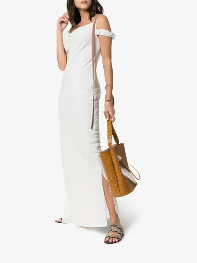 Leather Strap Dress