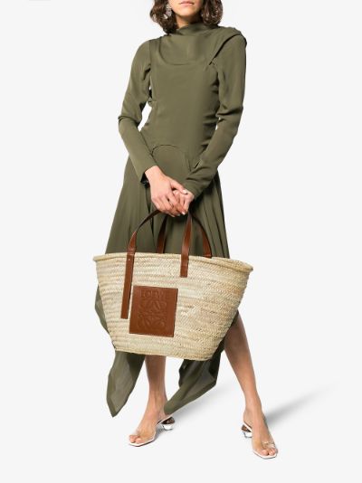 loewe bag raffia