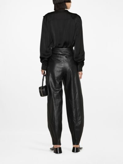 leather balloon-leg trousers | LOEWE | Eraldo.com HR