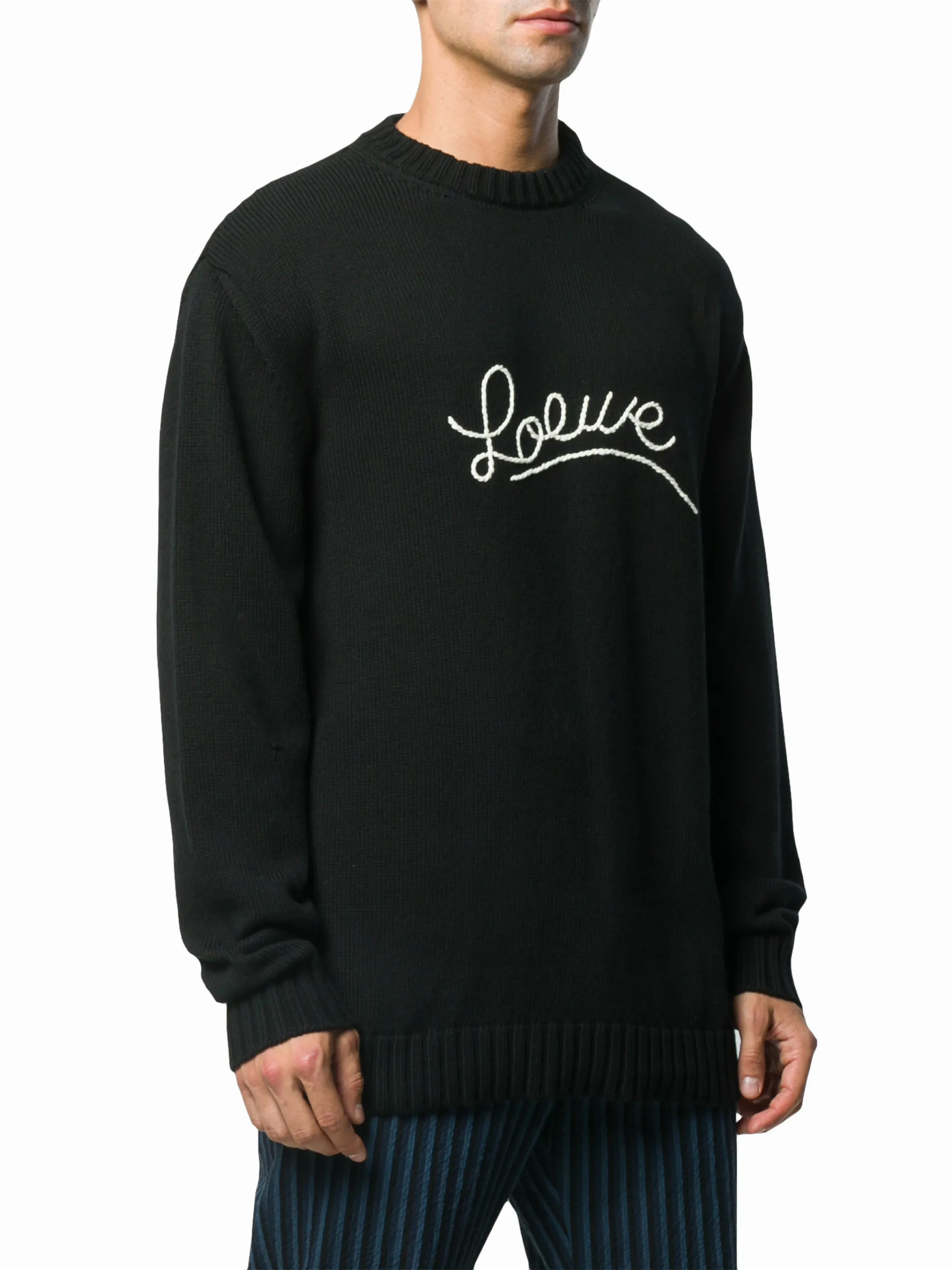 LOEWE logo embroidered sweater | Eraldo.com US LOEWE logo embroidered sweater | Eraldo.com US