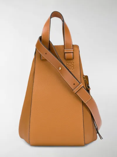 loewe hammock bolsa tan
