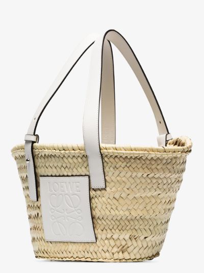 raffia basket bag