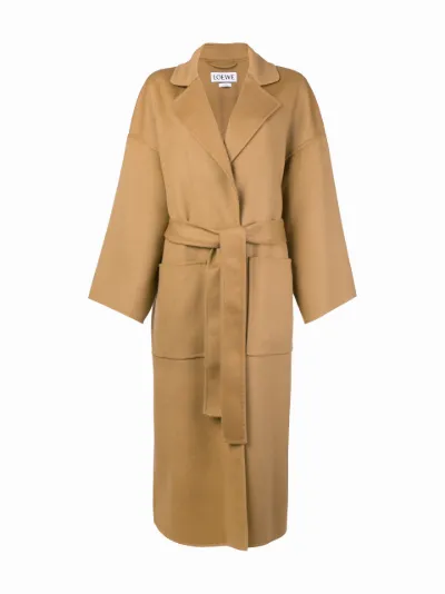 Loewe camel cheap coat