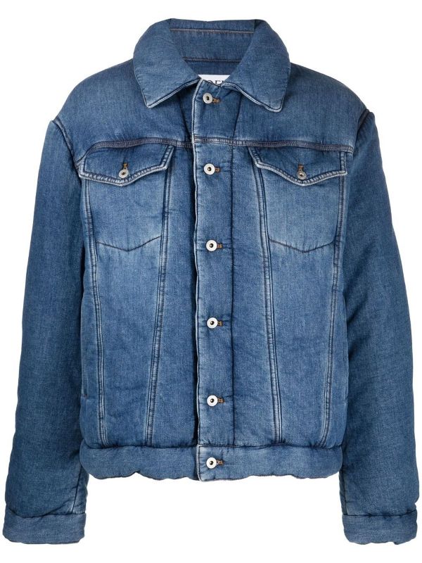 padded denim jacket | LOEWE | Eraldo.com