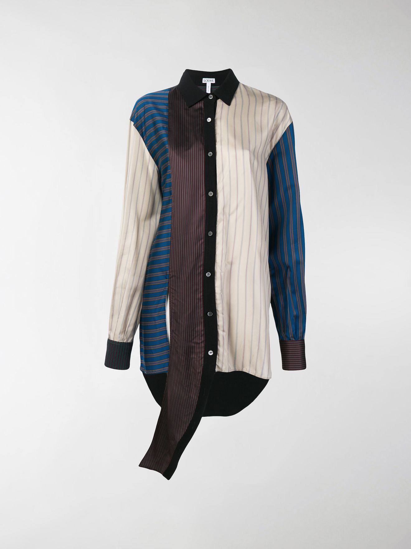 loewe patchwork shirt