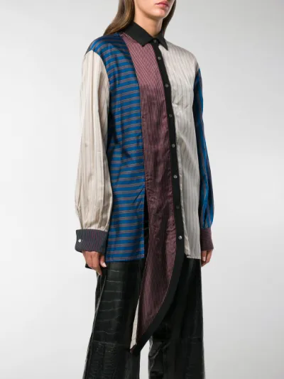 loewe patchwork shirt
