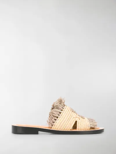 loewe flat sandals