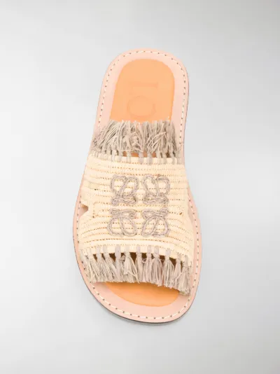 loewe flat sandals