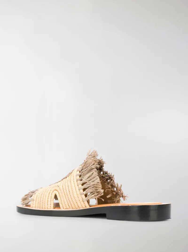 loewe flat sandals