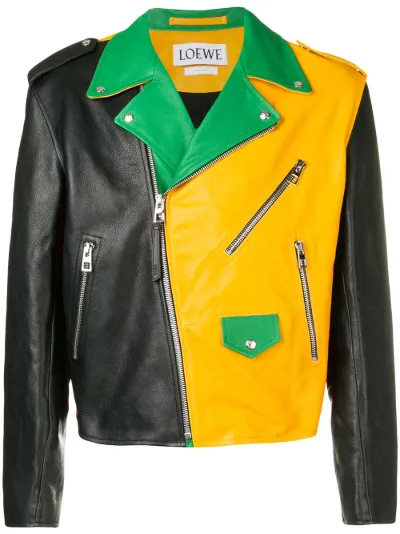 loewe leather jacket