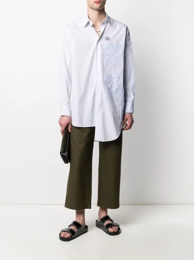 loewe asymmetric shirt