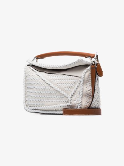 loewe woven puzzle bag