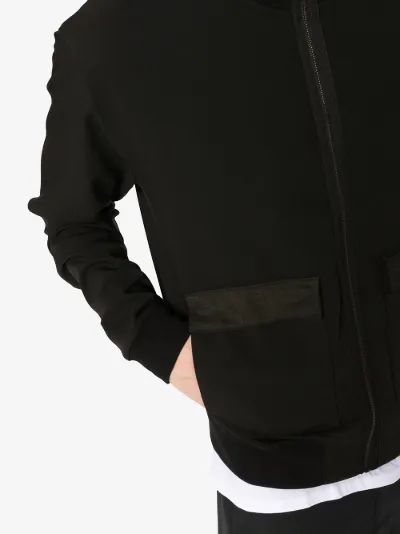 Zip Lot78 Sleeve Jacket Bomber Front Long 8xEwqa