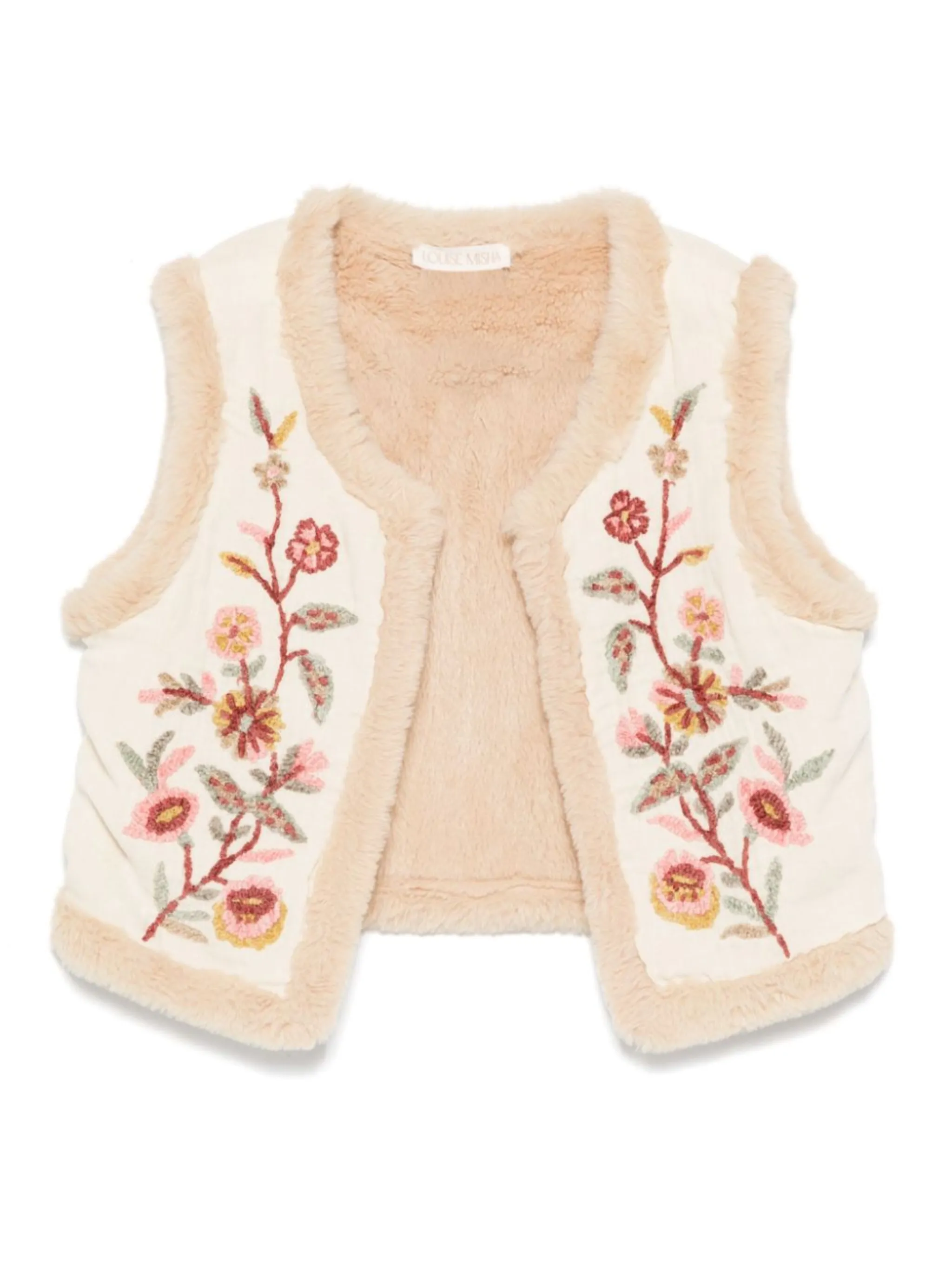 Louise Misha Vest Bianca Cream Louise Misha Vest Bianca Cream