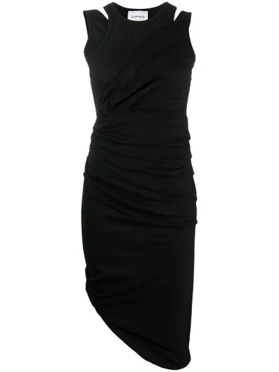 fitted ruched dress