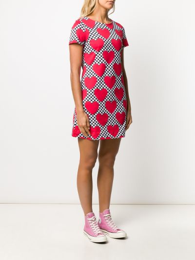 Love moschino discount pixel heart dress