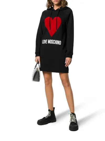 moschino hoodie dress