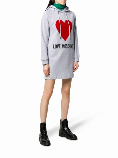 Love moschino grey hoodie online