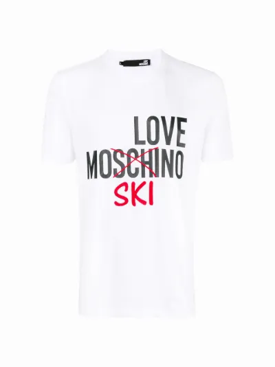 white love moschino t shirt