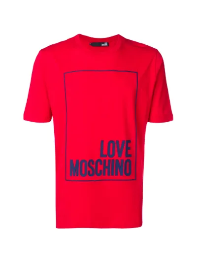 red love moschino t shirt