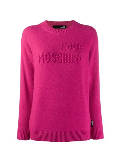 logo stitched jumper | Love Moschino | Eraldo.com