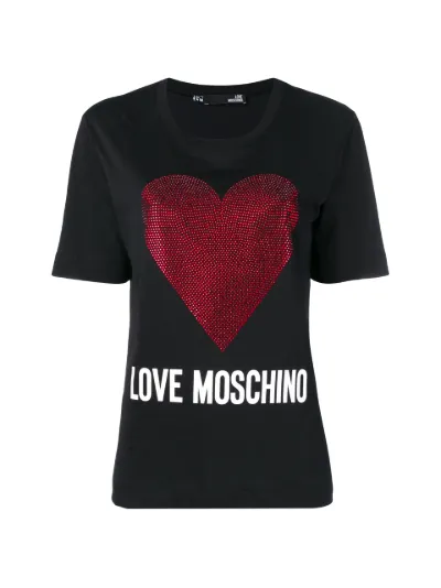 moschino heart shirt