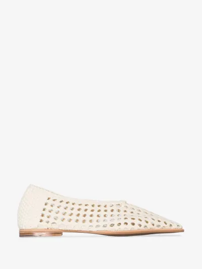 classic white pumps