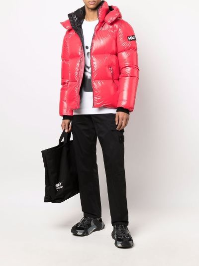 mackage shearling puffer