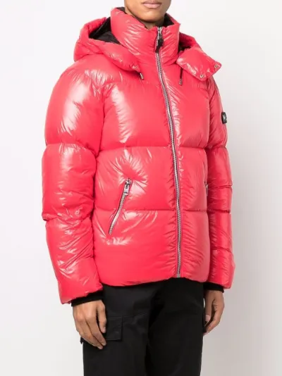 mackage pink jacket