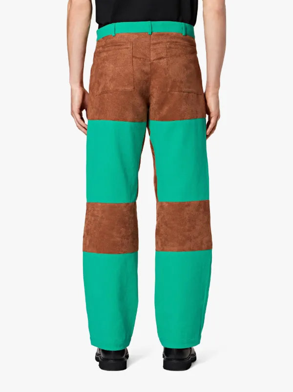 Chestnut & Turquoise 0004 Technical Trousers