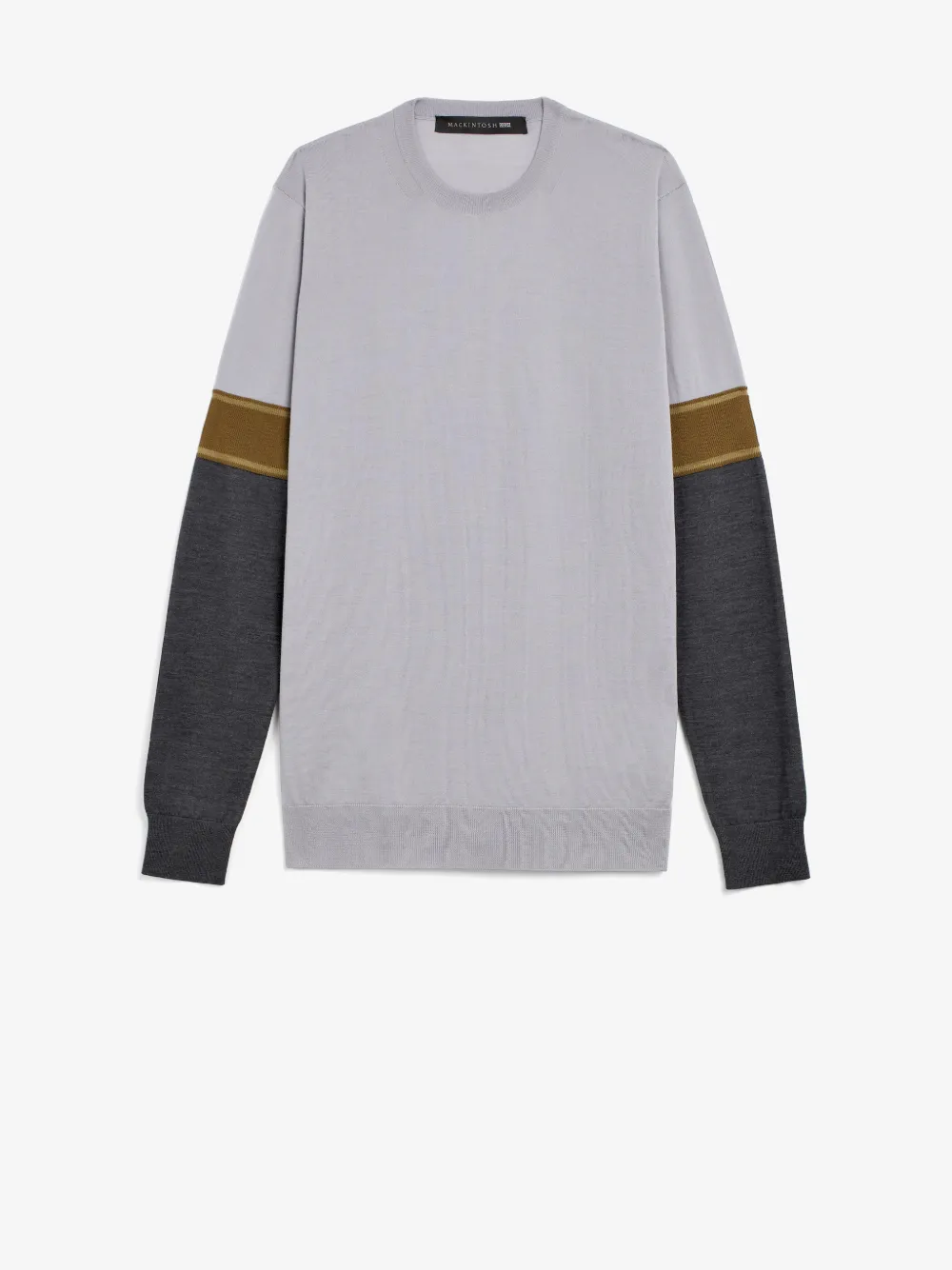light grey crew neck sweater