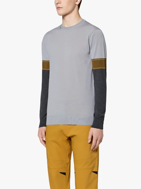 light grey crew neck sweater