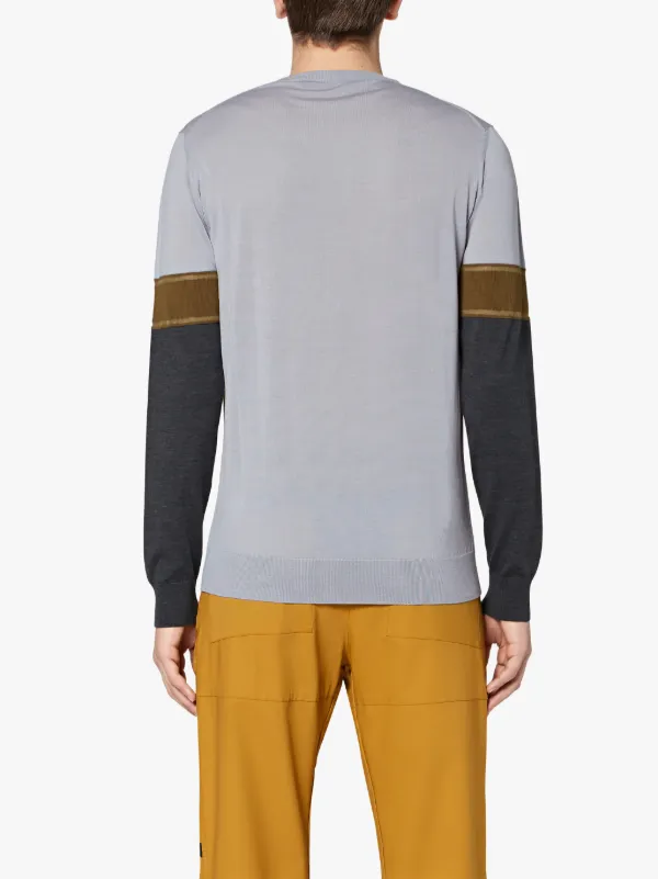 Light Grey Cotton 0004 crew neck Sweater