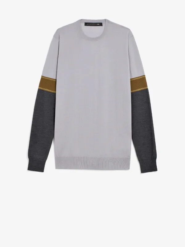 Light Grey Cotton 0004 Crewneck Sweater