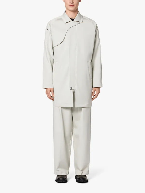 Off White Cotton 0004 Worker Trench Coat