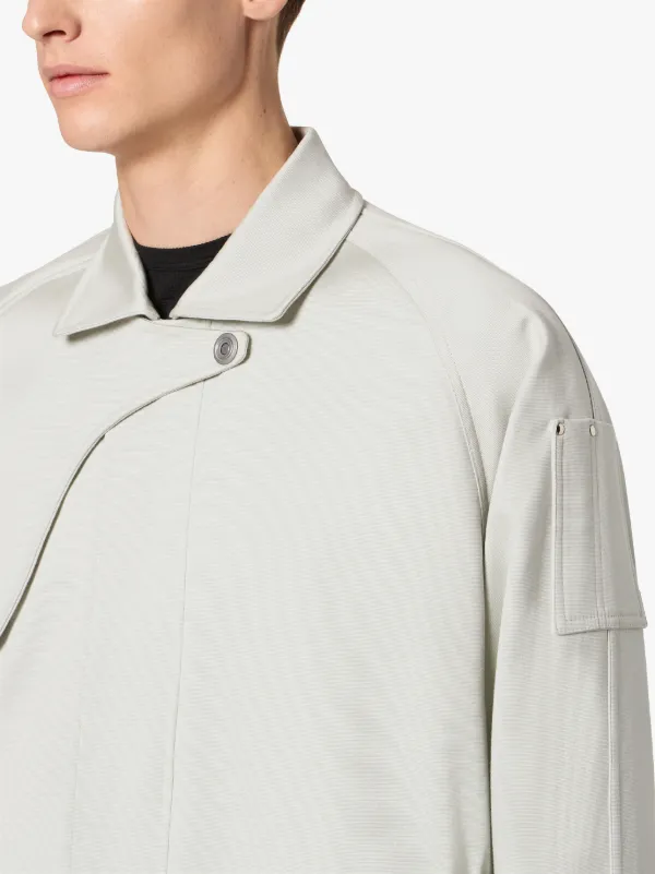 Off White Cotton 0004 Worker Trench Coat