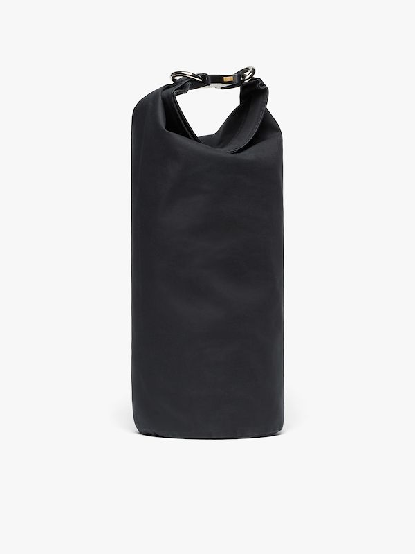 1017 ALYX 9SM Black Bonded Cotton Mini Dry Bag