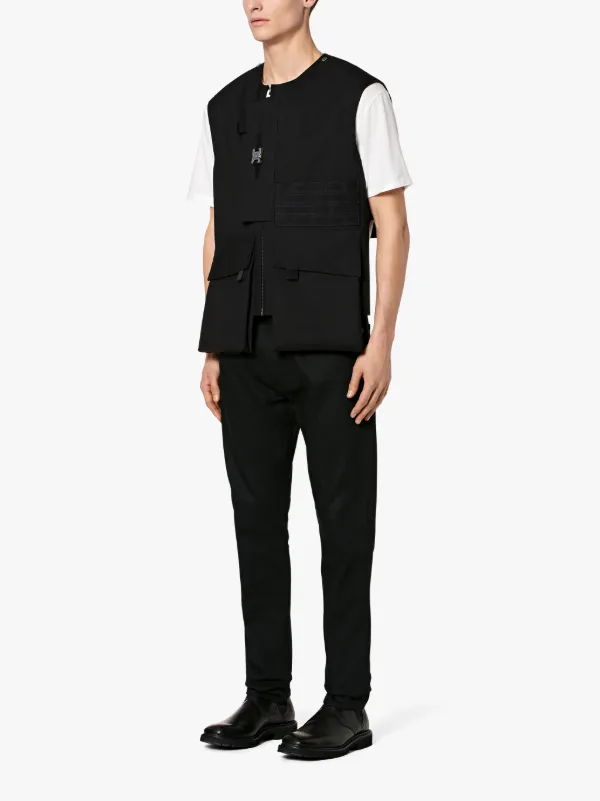 1017 ALYX 9SM black bonded wool vest