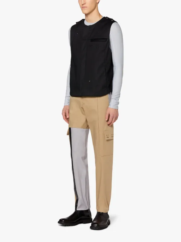 A-COLD-WALL* Black RAINTEC Cotton Gilet