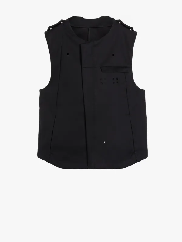 A-COLD-WALL* Black RAINTEC Cotton Gilet