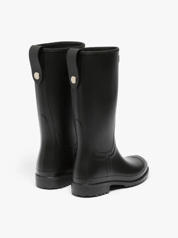 ABINGTON Black Short Wellington Boots | LB-1002