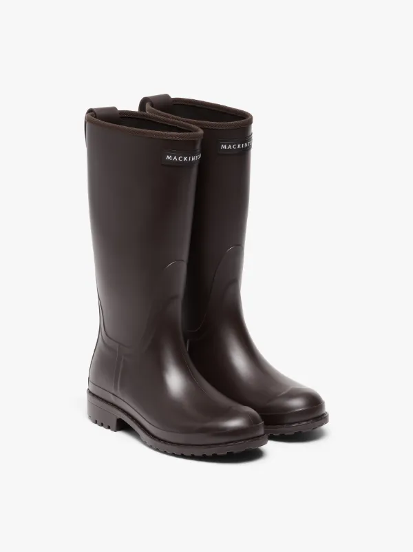 ABINGTON Brown Short Wellington Boots | LB-1002