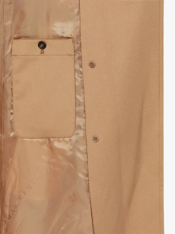 ALLY Camel Storm System Wool Trench Coat | LMT-003