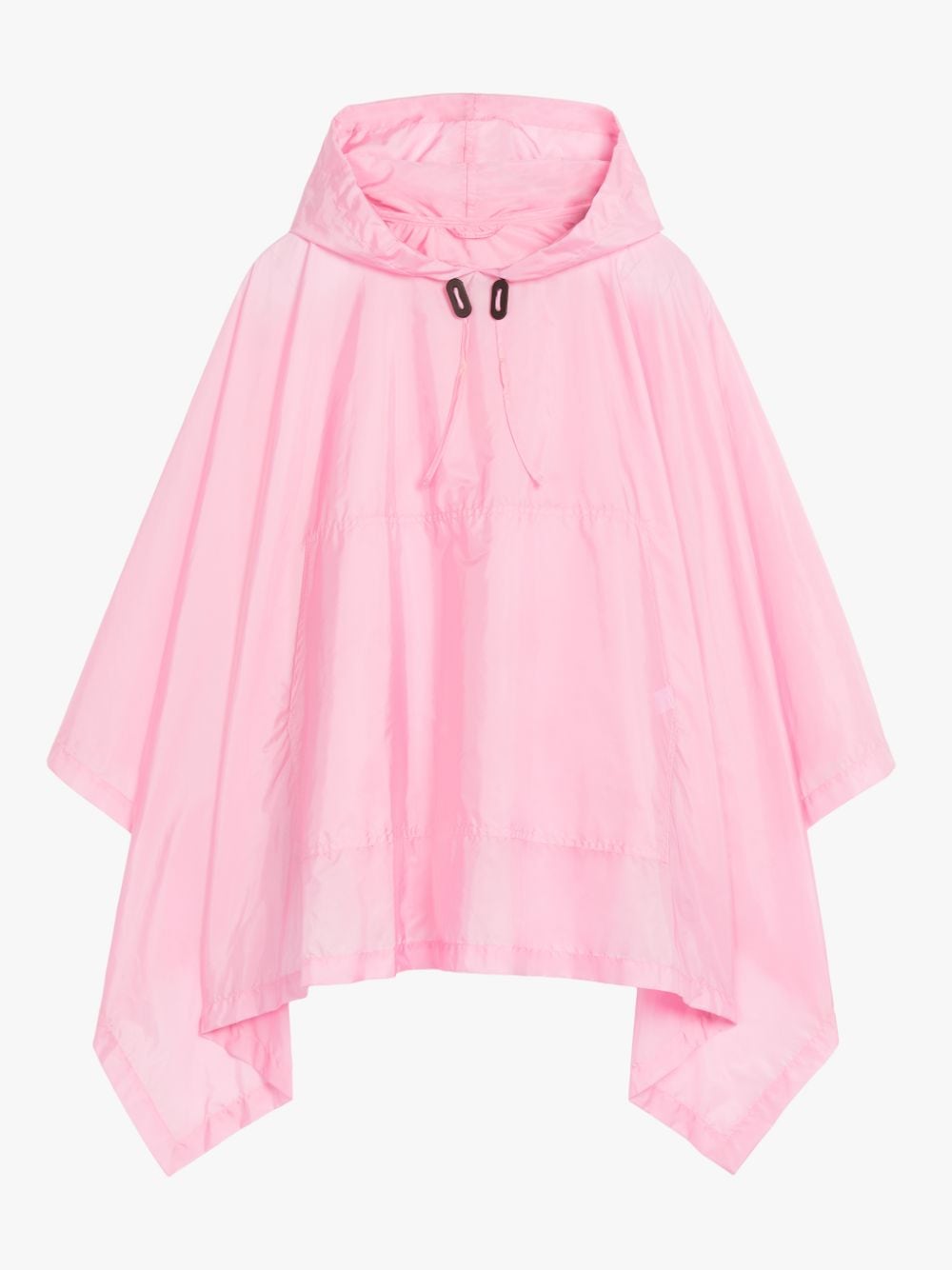 ALNESS Pink Nylon Hooded Poncho | LMC-063 | Mackintosh