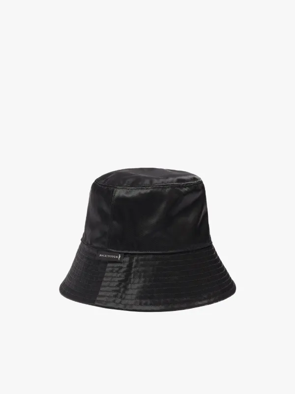 ARRAT Black Nylon Reversible Bucket Hat | ACC-028R