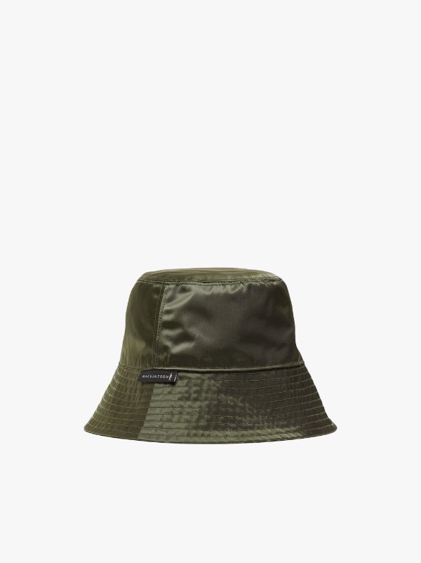 ARRAT Olive Nylon Reversible Bucket Hat | ACC-028R
