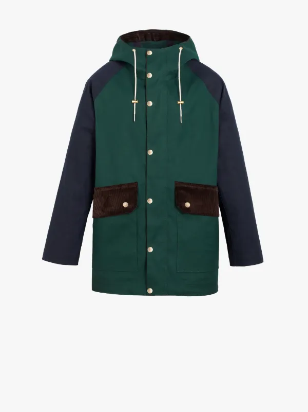 ARROCHAR Cedar Bonded Cotton Oversized Field Parka | GR-1009