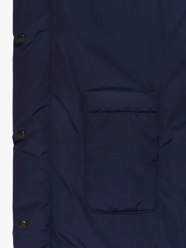 ATHOL Navy Nylon Jacket | LMJ-006