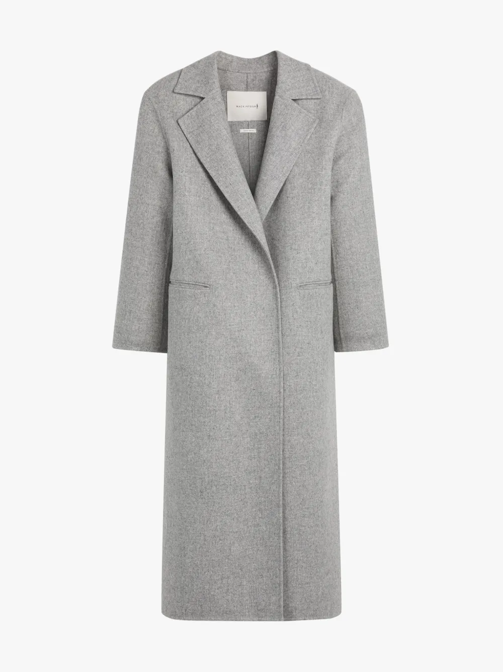 BALERNO Light Grey Wool Coat Mackintosh