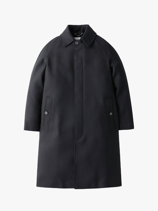 BALFIELD SINGLE BREASTED COAT BLACK | GM-1078FB | MACKINTOSH